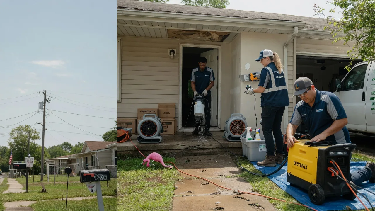 Storm Damage Water Removal in Newport, VA near me